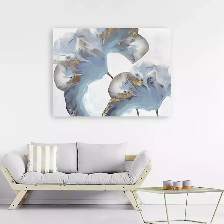 Canvas Art-Kirklands Home Space Inside II Abstract Giclee Canvas Art Print Gray