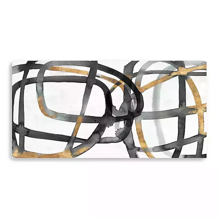 Canvas Art-Kirklands Home Many Ways Abstract Canvas Art Print, 60x30 in.