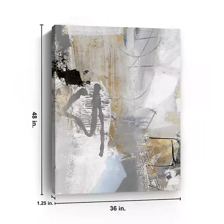 Canvas Art-Kirklands Home Chromatized II Canvas Art Print Gray