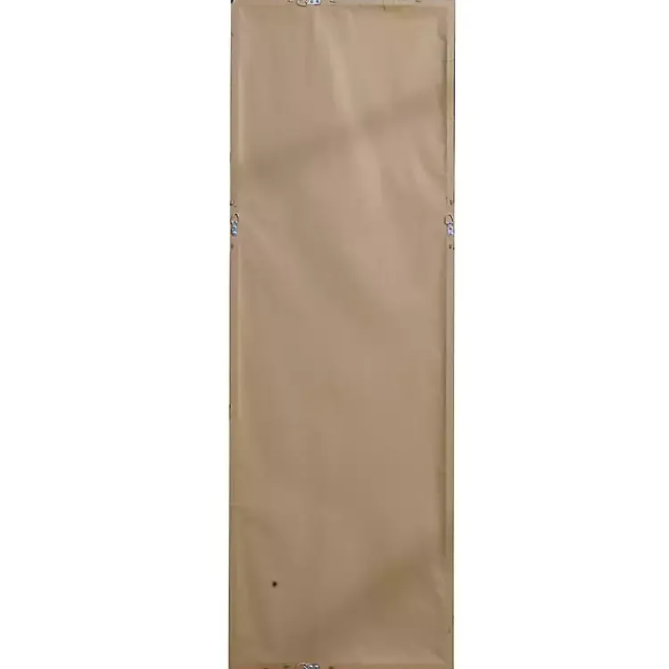 Framed Mirrors-Kirklands Home Golden Simple Rectangular Frame Wall Mirror