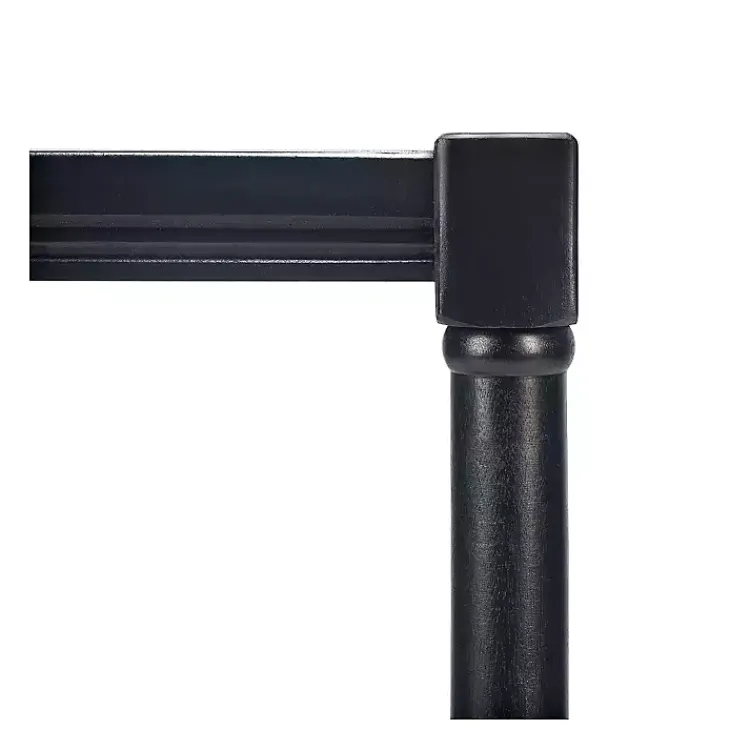 Accent & End Tables-Kirklands Home Landry Carved Legs Accent Table Black