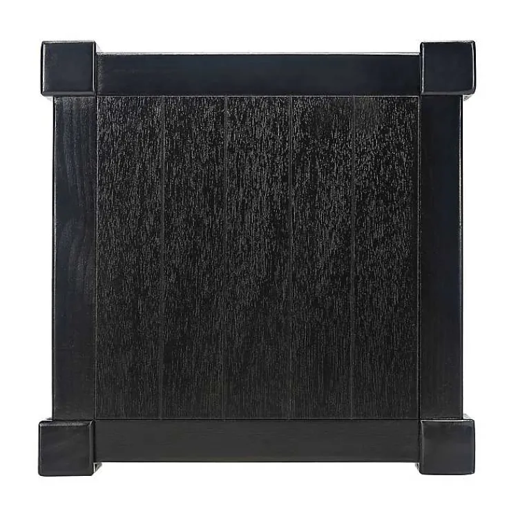 Accent & End Tables-Kirklands Home Landry Carved Legs Accent Table Black
