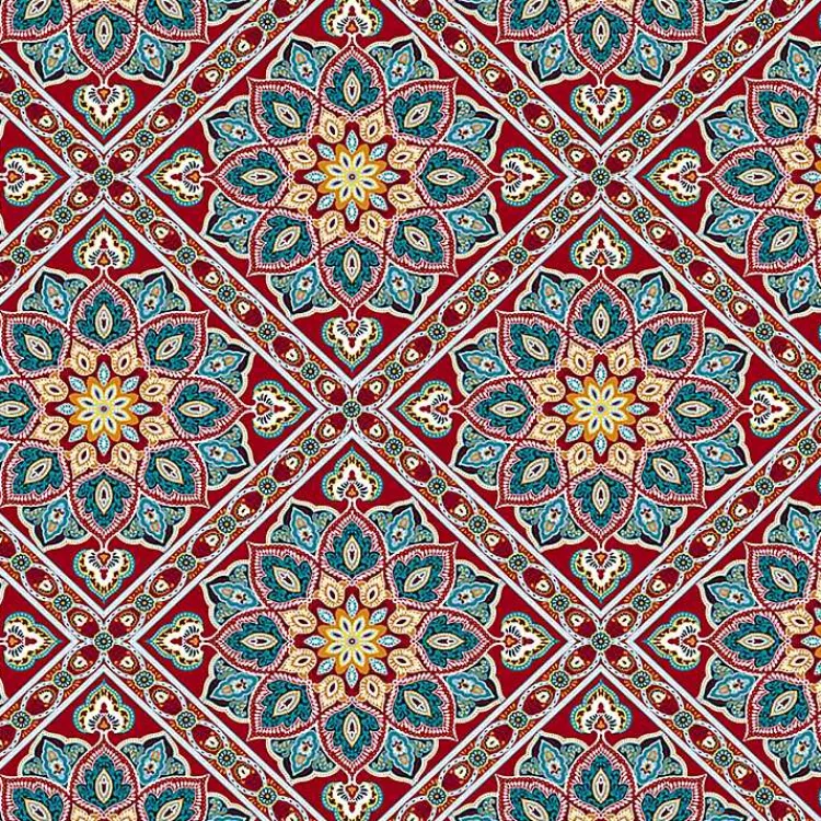 Outdoor Cushions & Pillows-Kirklands Home Solano Flowers Outdoor Chaise Cushion