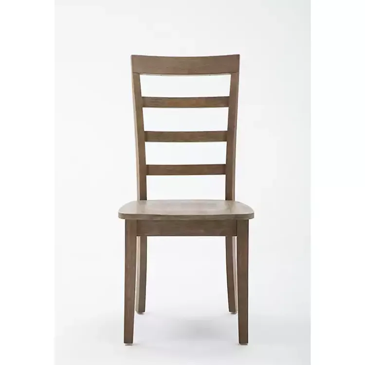 Dining Chairs-Kirklands Home Wire Brushed Natural Dining Chairs, Set of 2 Brown