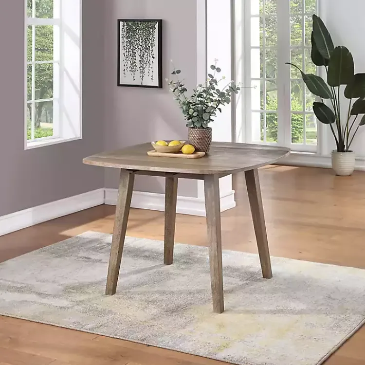 Dining Tables-Kirklands Home Wire Brushed Natural Dining Table