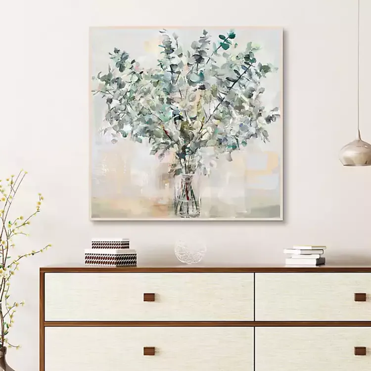 Canvas Art-Kirklands Home Essential s I Framed Canvas Print, 35x35 in. Green