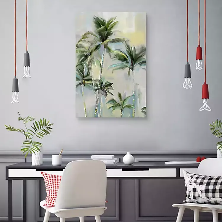 Canvas Art-Kirklands Home Beach Breeze Canvas Art Print, 24x36 in. Green