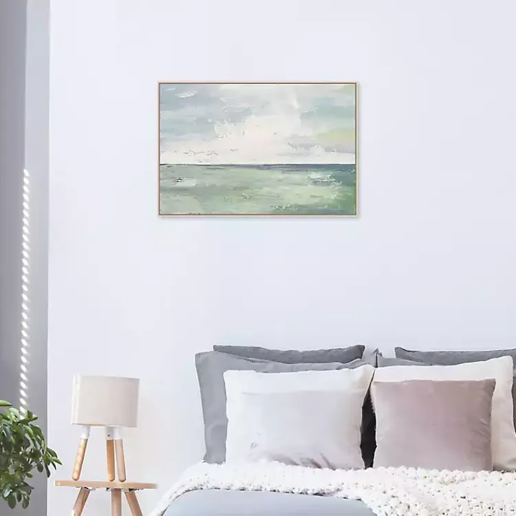 Canvas Art-Kirklands Home Rough Tide Framed Canvas Art Print