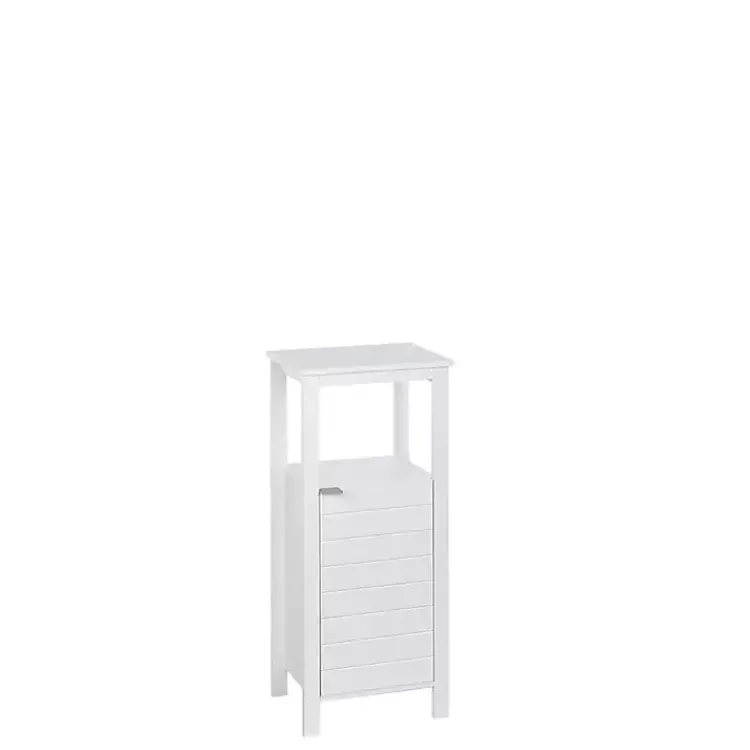 Cabinets & Sideboards-Kirklands Home Open Shelf Cabinet White