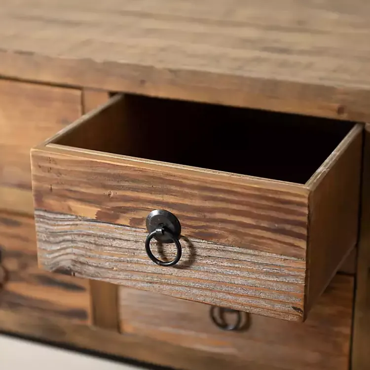 Console Tables-Kirklands Home Console Table with Keeping Drawers Brown