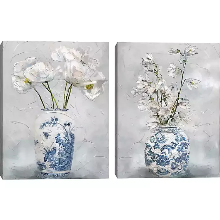 Canvas Art-Kirklands Home Chinoiserie I & II Canvas Art Prints, Set of 2