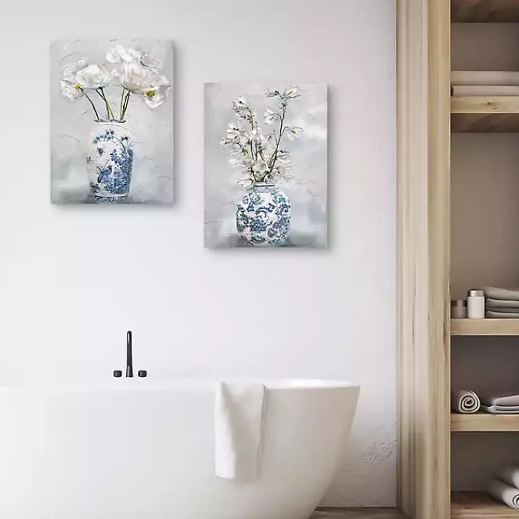 Canvas Art-Kirklands Home Chinoiserie I & II Canvas Art Prints, Set of 2