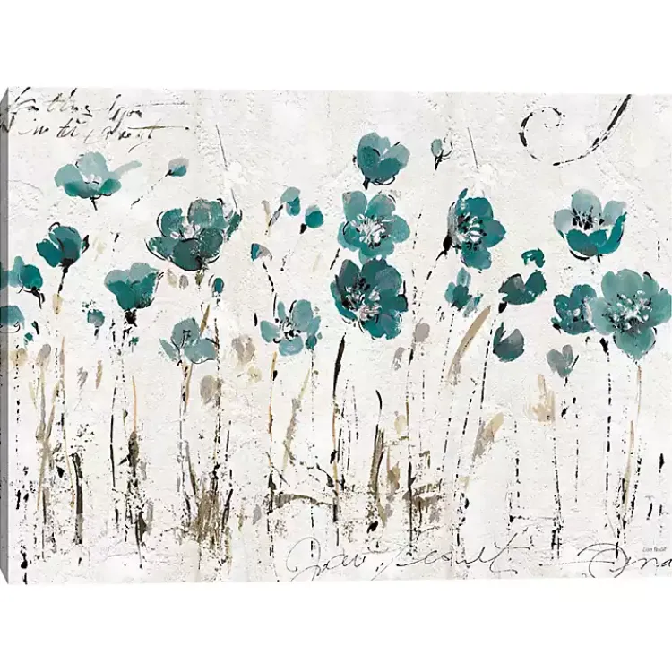 Canvas Art-Kirklands Home Blue Abstract Balance IV Canvas Print, 40x30 in.