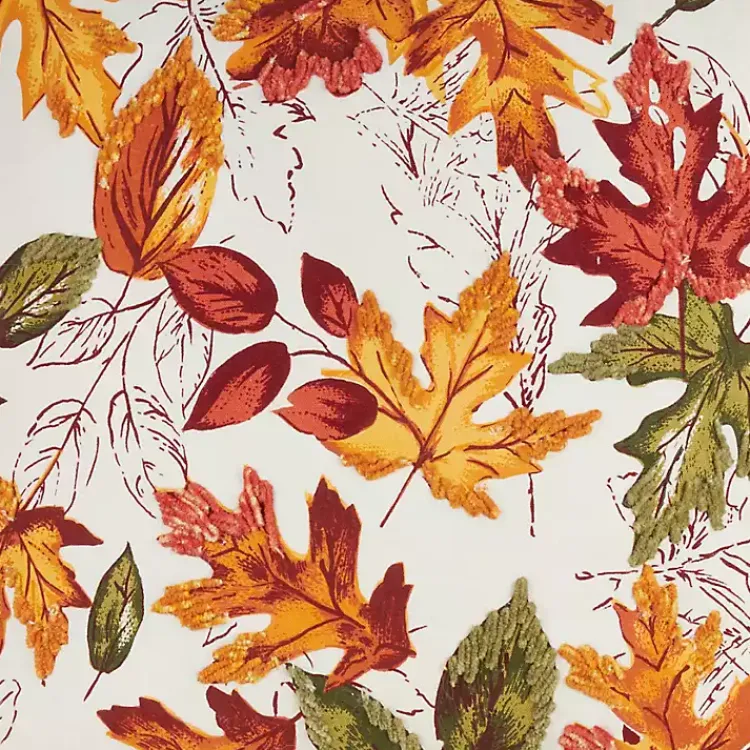Table Linens-Kirklands Home Autumn Foliage Outline Harvest Table Runner