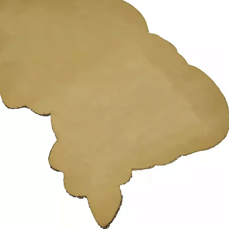 Table Linens-Kirklands Home Gold Beaded Pumpkin Harvest Table Runner