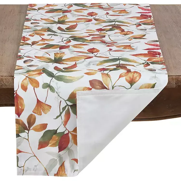 Table Linens-Kirklands Home Falling Leaves Acorn Harvest Table Runner