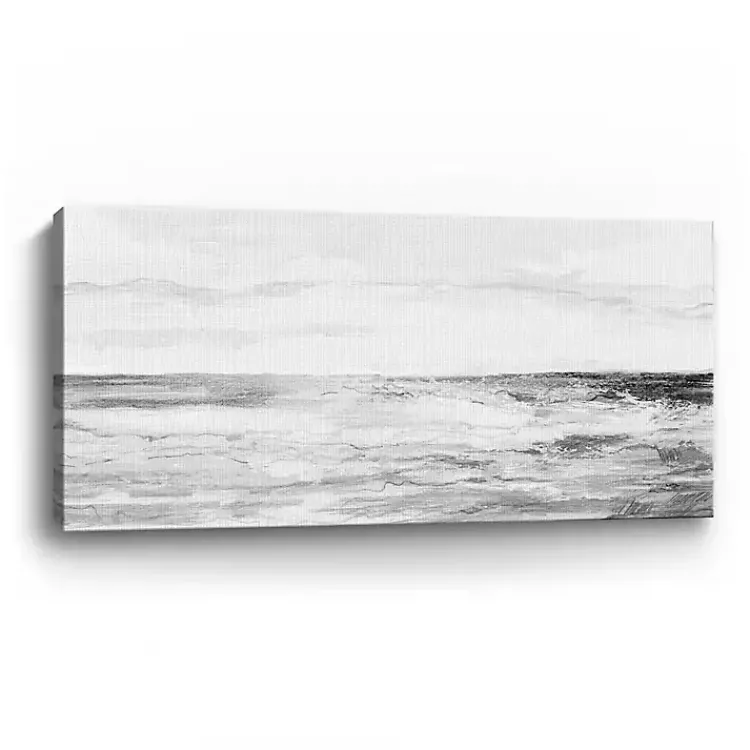 Canvas Art-Kirklands Home By The Soft Beach Canvas Art Print, 60x30 in.