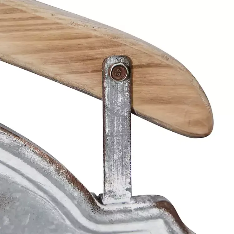 Wall Quotes & Signs-Kirklands Home Metal Laundry Room Wall Plaque Gray