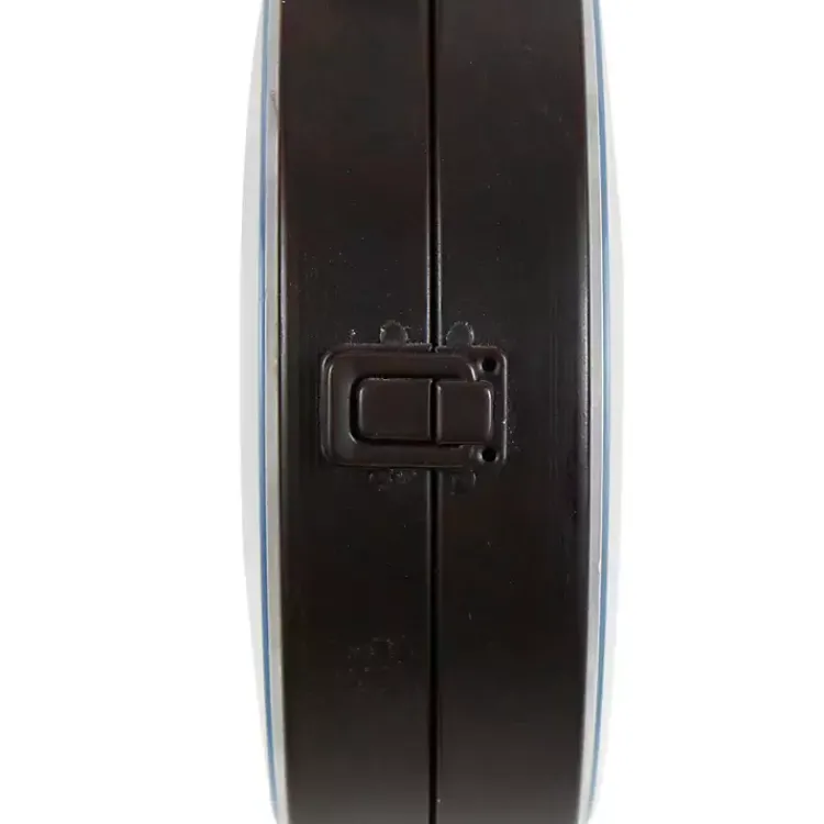 Clocks-Kirklands Home Black Iron Double Sided Scroll Wall Clock