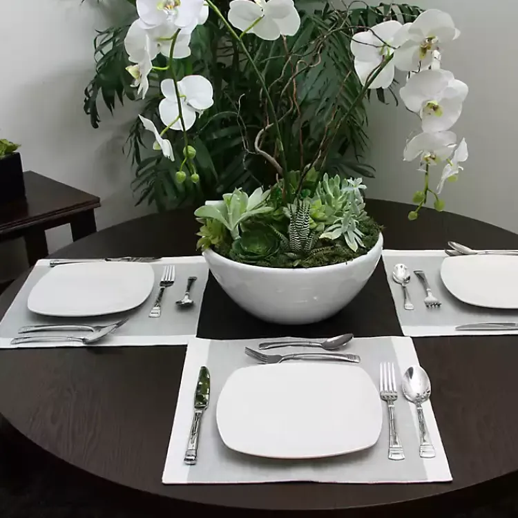 Flatware & Cutlery-Kirklands Home Mercutio Lines Stainless Steel 20-pc. Flatware Set