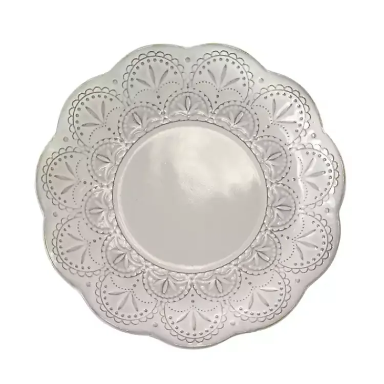 Dinnerware-Kirklands Home Lace Embossed 16-pc. Dinnerware Set White