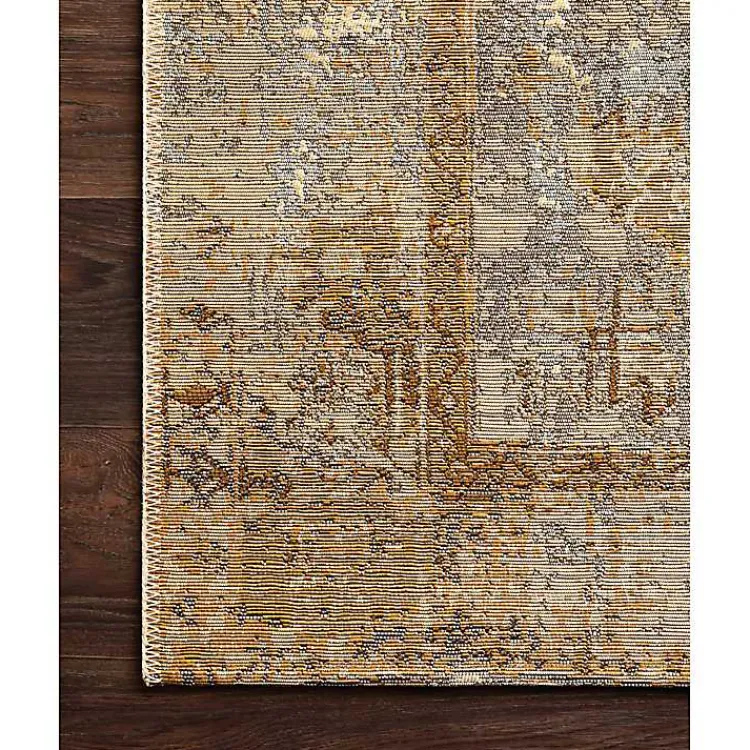 Outdoor Rugs-Kirklands Home Antiqued Ivory Copper Outdoor Area Rug, 5x7