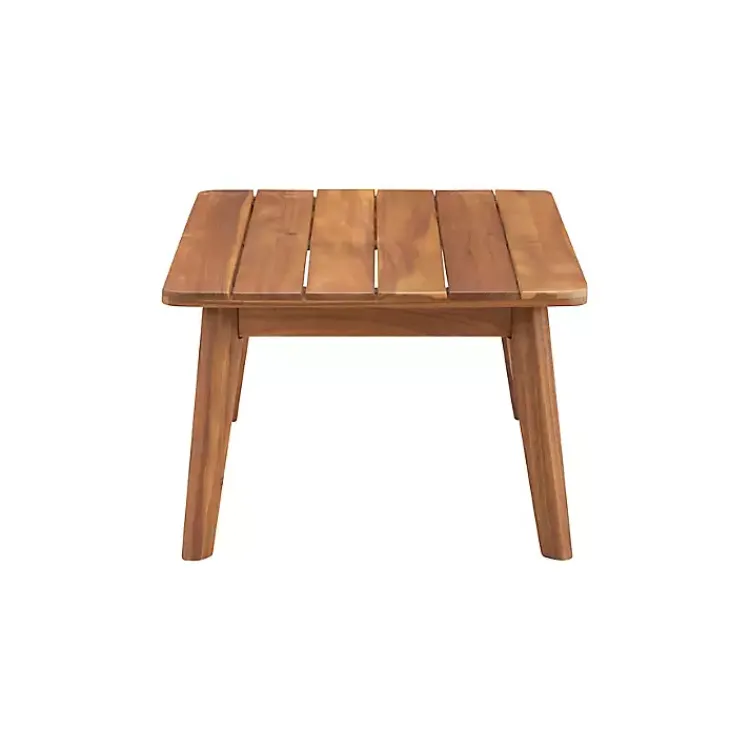 Outdoor Sets-Kirklands Home Acacia Wood 4-pc. Outdoor Living Set Gray