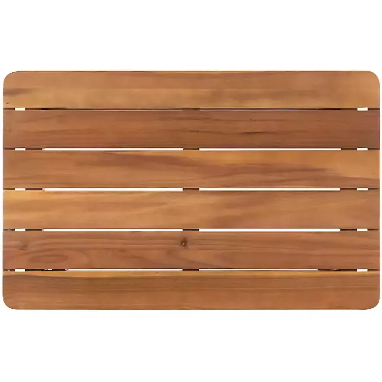 Outdoor Sets-Kirklands Home Acacia Wood 4-pc. Outdoor Living Set Gray