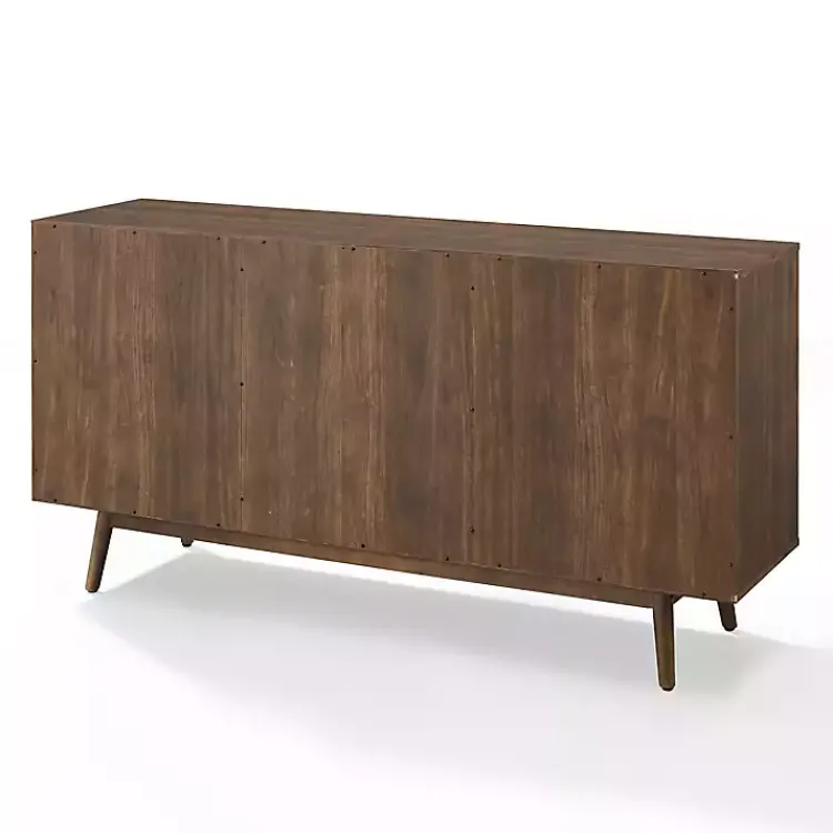 Cabinets & Sideboards-Kirklands Home Bonnie Brown Midcentury Sideboard Cabinet