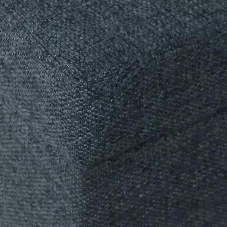 Benches & Ottomans-Kirklands Home Navy Upholstered Square Storage Ottoman Blue