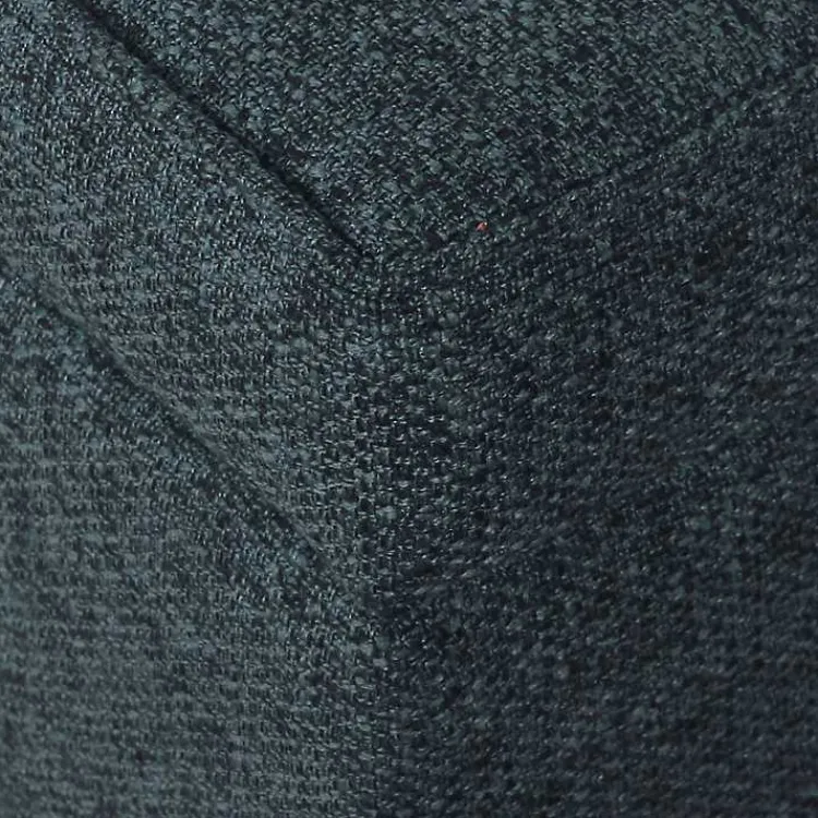 Benches & Ottomans-Kirklands Home Navy Tufted Upholstered Storage Ottoman Blue