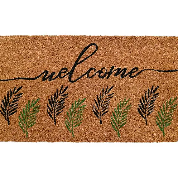 Doormats-Kirklands Home Welcome Fern Doormat