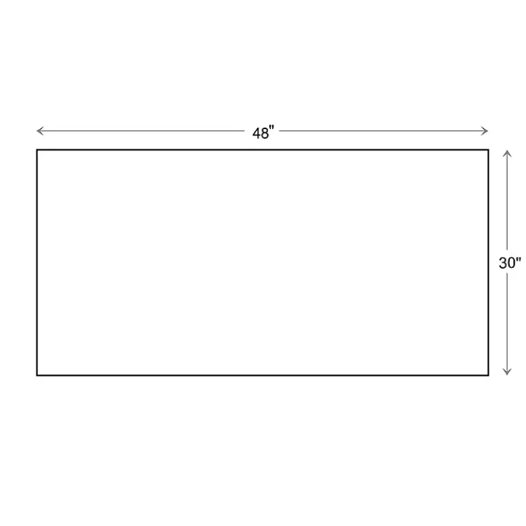 Doormats-Kirklands Home Natural and Black Abby Doormat, 48x30 in.