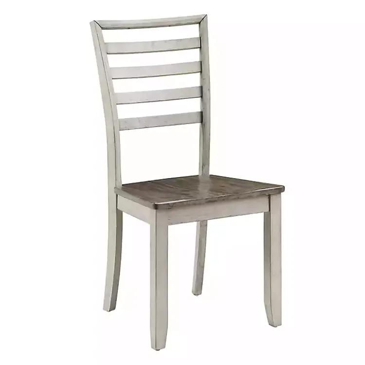 Dining Chairs-Kirklands Home Smoked Honey and Alabaster Dining Chairs, Set of 2