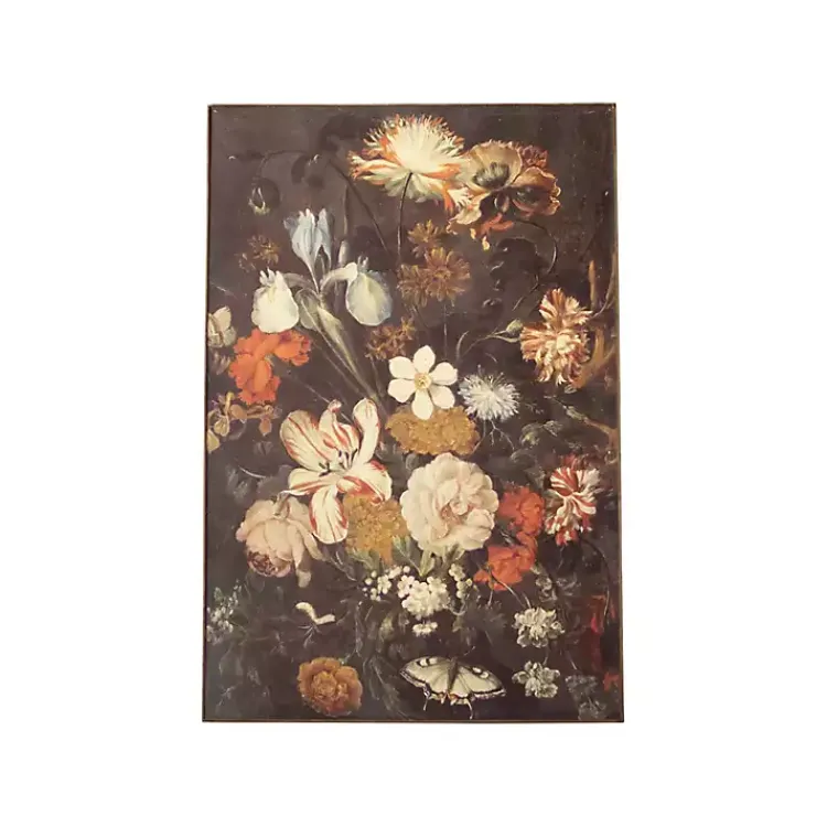 Canvas Art-Kirklands Home Moody Mixed Bouquet Canvas Art Print