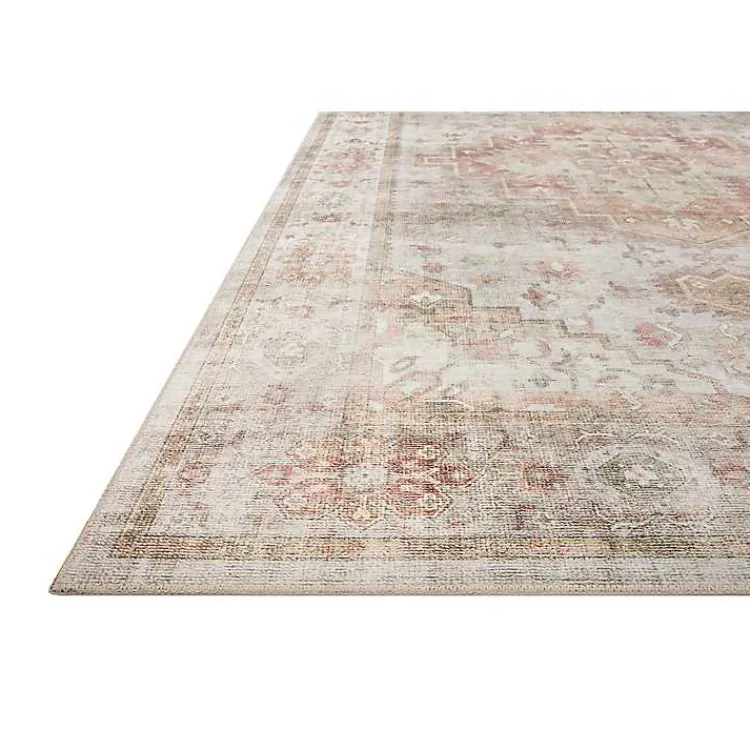 Area Rugs-Kirklands Home Sage Medallion Area Rug, 7x9
