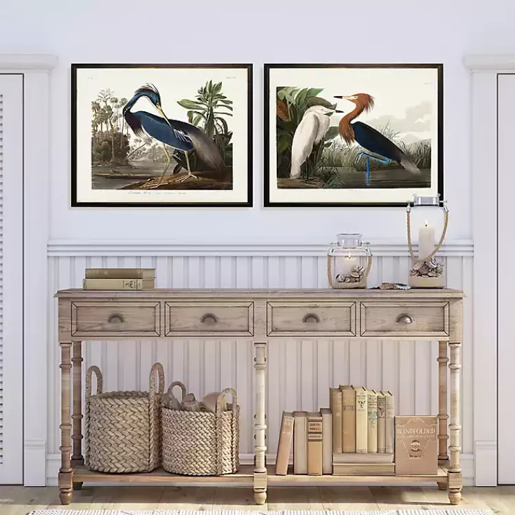 Framed Art-Kirklands Home Water Birds Framed Art Prints, Set of 2 Multi