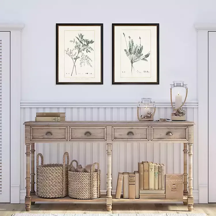 Framed Art-Kirklands Home Greenery I Framed Art Prints, Set of 2 Ivory