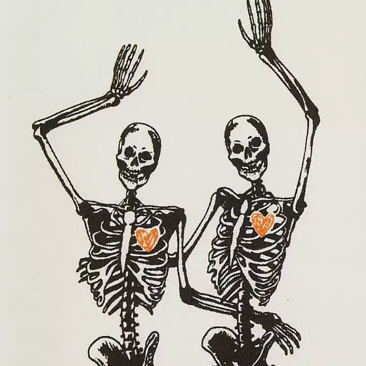 Kitchen Accessories-Kirklands Home Skeletons Printed Assorted Dishtowels, Set of 3