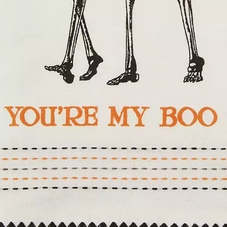 Kitchen Accessories-Kirklands Home Skeletons Printed Assorted Dishtowels, Set of 3