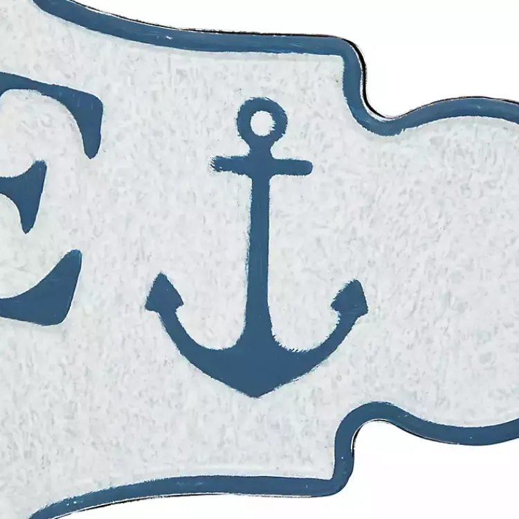 Wall Quotes & Signs-Kirklands Home Welcome To The Beach Metal Wall Plaque