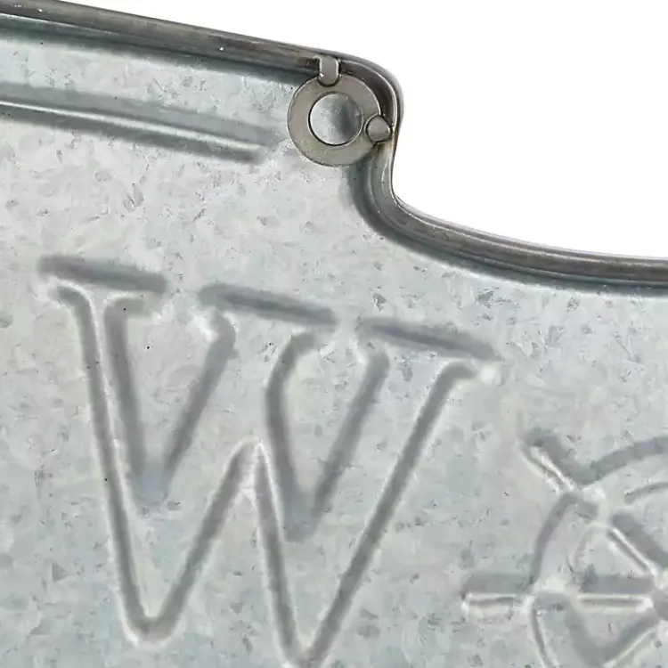 Wall Quotes & Signs-Kirklands Home Welcome To The Beach Metal Wall Plaque