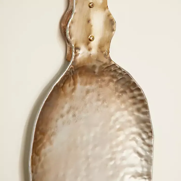 Wall Plaques-Kirklands Home Metal Utensils Wall Plaques, Set of 2 Brown