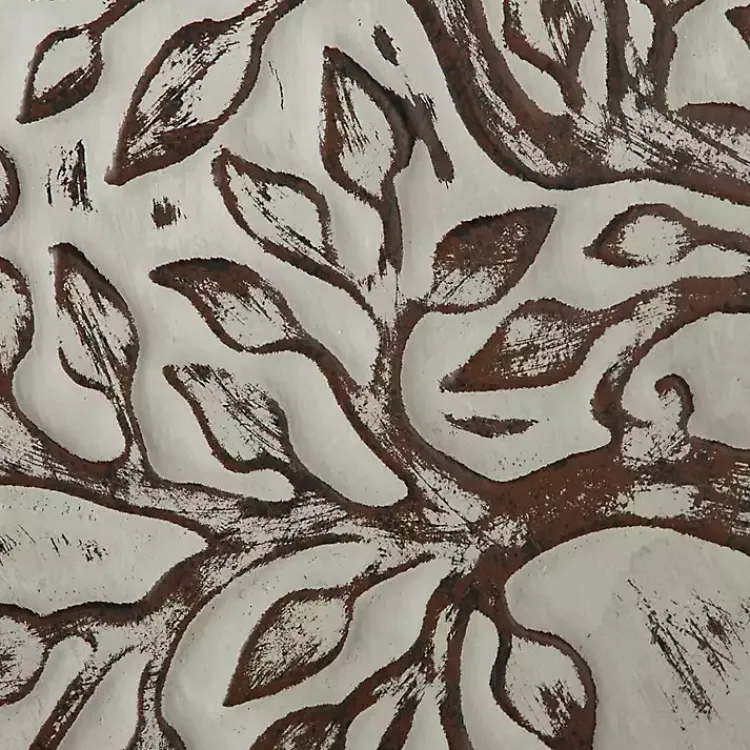 Wall Plaques-Kirklands Home Whitewashed Bronze Tree Framed Wall Plaque