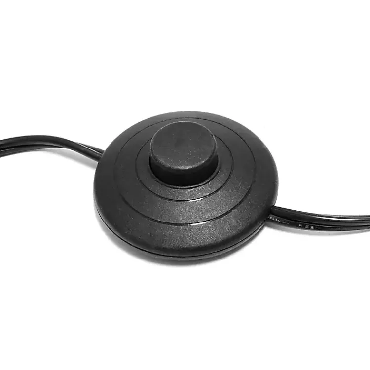 Floor Lamps-Kirklands Home Minimal Brushed Nickel Stem Floor Lamp White