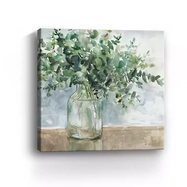 Canvas Art-Kirklands Home Eucalyptus Bouquet Giclee Canvas Print, 40x40 in.