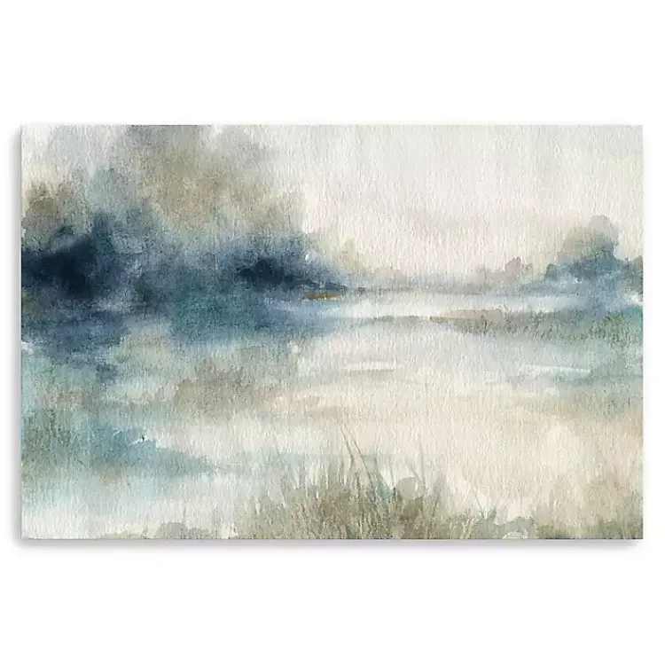Canvas Art-Kirklands Home Still Evening Waters II Giclee Canvas Art Print Blue