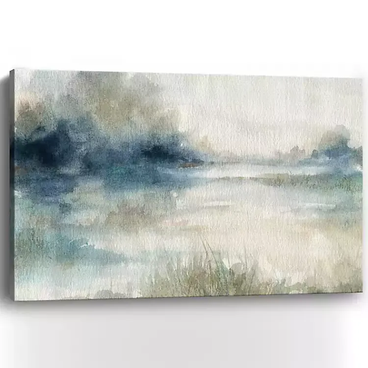 Canvas Art-Kirklands Home Still Evening Waters II Giclee Canvas Art Print Blue