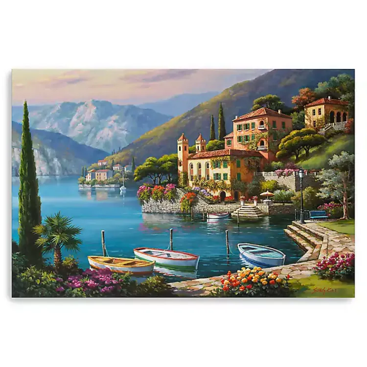 Canvas Art-Kirklands Home Villa Bella Vista Canvas Art Print, 60x40 in.