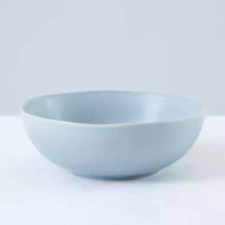 Dinnerware-Kirklands Home Maya Sky Reactive Cereal Bowl Blue